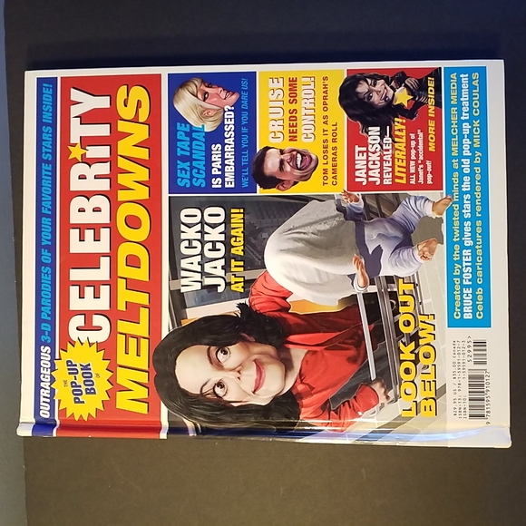 POP-UP 3D Adult Comedy/Spoof BOOK Celebrity Meltdowns Y2K Outrageous Parodies - Picture 4 of 5